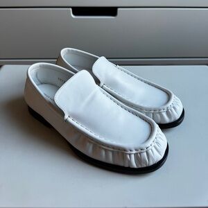 Dries Van Noten White Loafers